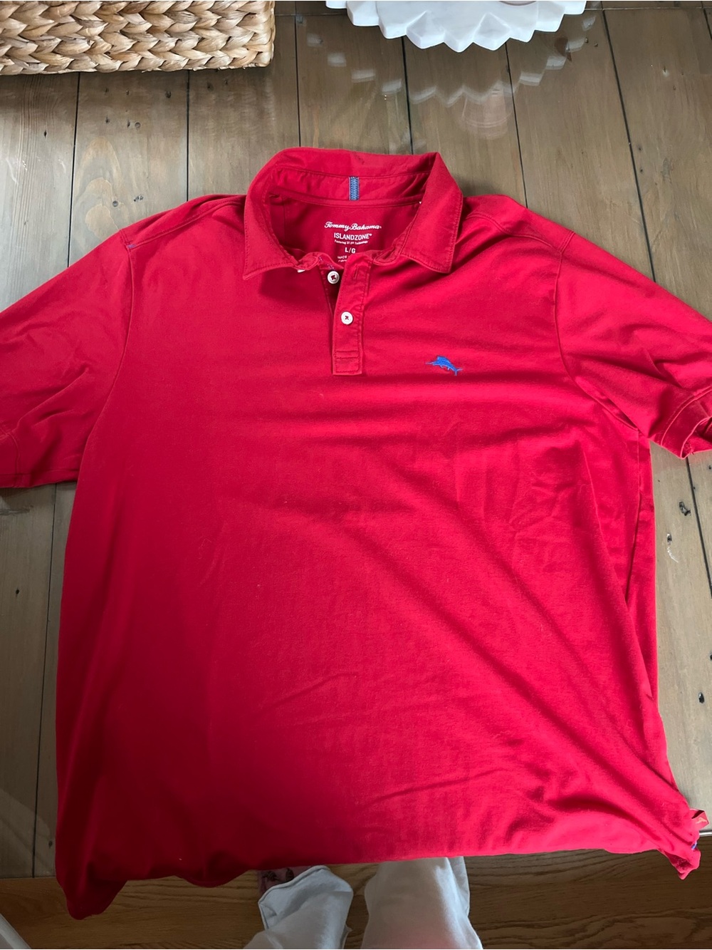 Tommy Bahama Red Polo Shirt